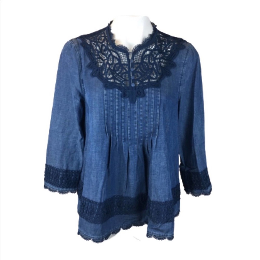 Anthropologie | Holding Horses Pilgrim Top | Size Large - Picture 2 of 10